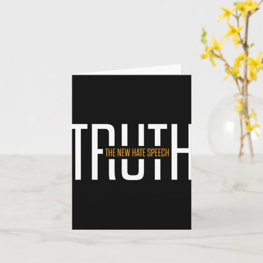 The New Hate Speech Litical Correctness Funny Quot Kaart (Gele Bloem)