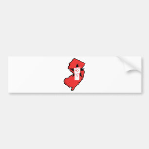 The New Jersey Fist Pumpers Bumpersticker