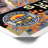 The New Sunset Limited Vintage Poster 1924 (Hoek)