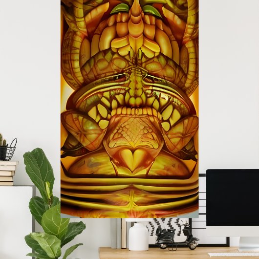 The New Tiki Freaks Poster (Thuiskantoor)