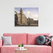 The New Town Hall, Amsterdam, 1668 Canvas Afdruk (Insitu (Woonkamer))