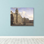 The New Town Hall, Amsterdam, 1668 Canvas Afdruk (Insitu (Houten vloer))