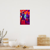 The New Wave Order Ken Gage Surrealisme Poster (Keuken)