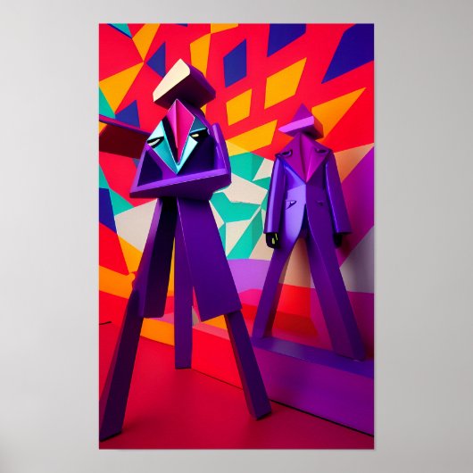 The New Wave Order Ken Gage Surrealisme Poster (Voorkant)