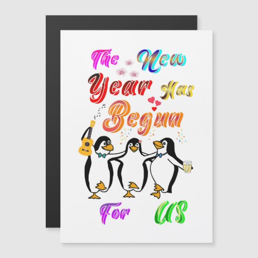 The New Year Has Begun For Us (Voorkant / Achterkant)