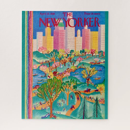 The New Yorker April 1928 16x20 Legpuzzel (Verticaal)