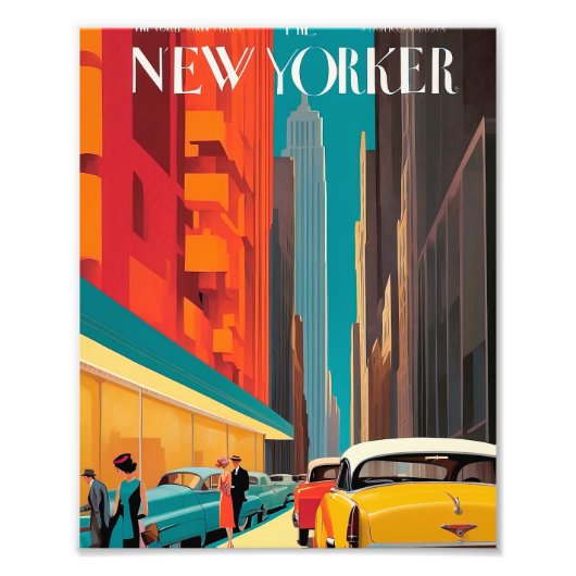 The New Yorker Foto Afdruk (Voorkant)