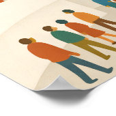 The New Yorker Museum Scene Poster (Hoek)