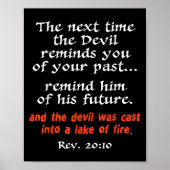 The Next Time The Devil Reminds You Of Your Past  Poster (Voorkant)