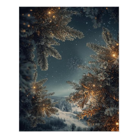 The Night Before Christmas Poster (Voorkant)