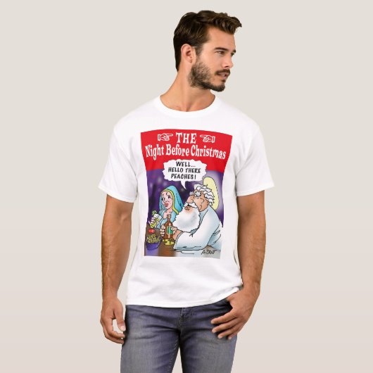 THE Night Before Christmas - T-shirt (Voorkant volledig)