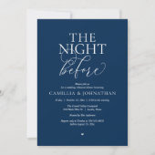 “The Night Before” Moderne Oefendiner voor een Tro Kaart (Voorkant)