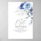 The Night Before Rehearsal Dinner Welcome Poster (Voorkant)