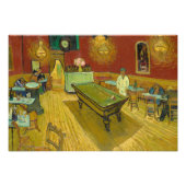 The Night Cafe, 1888 by Vincent van Gogh Foto Afdruk (Voorkant)