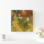 The Night Cafe, 1888 by Vincent van Gogh Vierkante Klok (Huis)