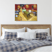 The Night Cafe | Van Gogh | Canvas Afdruk (Insitu (Slaapkamer))