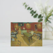 The Night Cafe van Van Gogh Briefkaart (Staand voorkant)