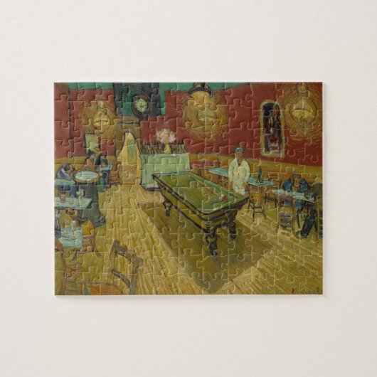 The Night Cafe van Van Gogh Legpuzzel (Horizontaal)
