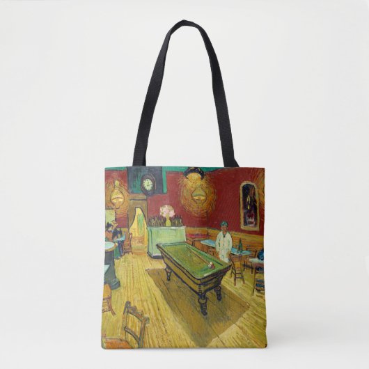The Night Cafe van Van Gogh Tote Bag (Voorkant)