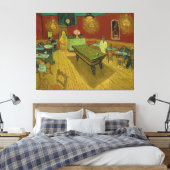 The Night Café van Vincent van Gogh (1888) Canvas Afdruk (Insitu (Slaapkamer))