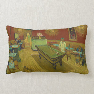 The Night Café van Vincent van Gogh (1888) Kussen
