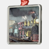 The Night Express: Het begin Metalen Ornament (Links)