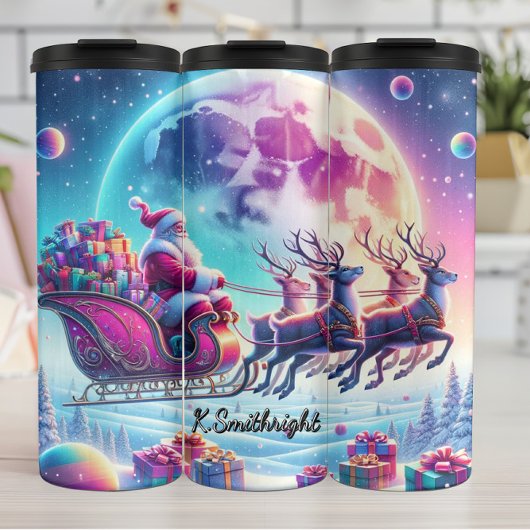 The Night Santa Took Flight Thermosbeker