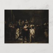 The Night Watch by Rembrandt van Rijn Briefkaart (Voorkant)