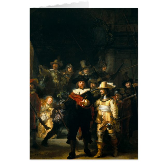 The Night Watch - Rembrandt (Voorkant)