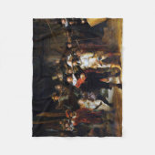 The Night Watch, Rembrandt, 1642 Fleece Deken (Voorkant)