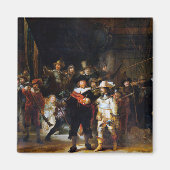 The Night Watch, Rembrandt, 1642 Magneet (Voorkant)
