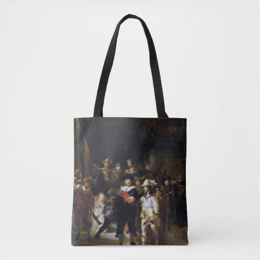The Night Watch, Rembrandt, 1642 Tote Bag (Voorkant)
