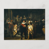 The Night Watch - Rembrandt Briefkaart (Voorkant)