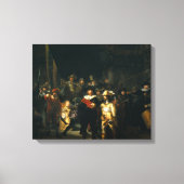 The Night Watch - Rembrandt Canvas Afdruk (Voorkant)