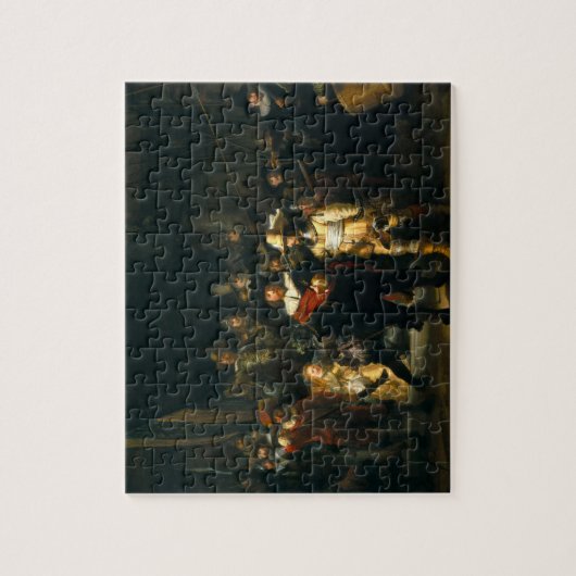 The Night Watch - Rembrandt Legpuzzel (Verticaal)