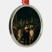 The Night Watch - Rembrandt Metalen Ornament (Rechts)