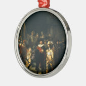 The Night Watch - Rembrandt Metalen Ornament (Links)