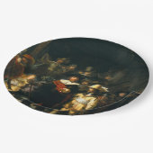 The Night Watch - Rembrandt Papieren Bordje (Gekanteld)