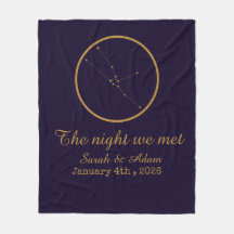 The Night We Met Star Map –Celestial love design