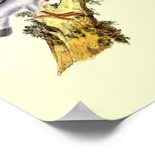 "The Nightingale" door Wordsworth - Art Print (Hoek)