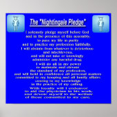 The Nightingale Pledge Poster (Voorkant)