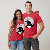 The Nightmare Before Christmas Oogie Boogie Maan v T-shirt (Unisex)