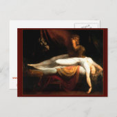 The Nightmare by John Henry Fuseli Briefkaart (Voorkant / Achterkant)
