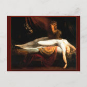 The Nightmare by John Henry Fuseli Briefkaart (Voorkant)