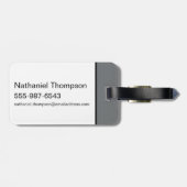 The Night's Watch Motto Bagagelabel (Achterkant horizontaal)