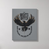 The Night's Watch Motto Canvas Afdruk (Voorkant)
