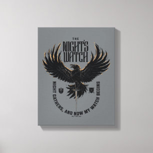 The Night's Watch Motto Canvas Afdruk