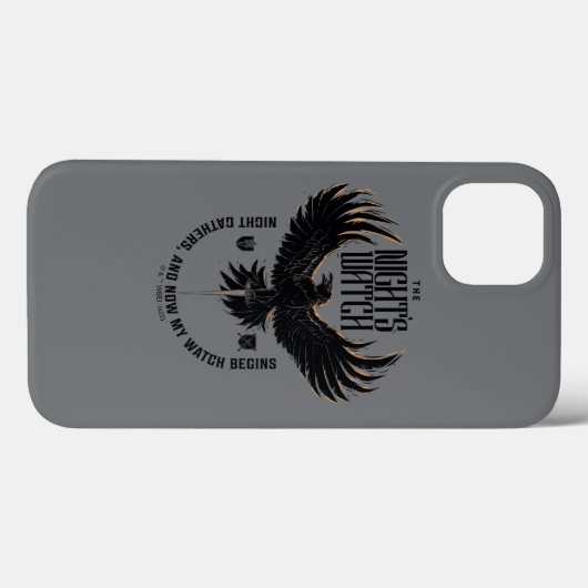 The Night's Watch Motto Case-Mate iPhone Case (Achterkant (horizontaal))