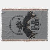 The Night's Watch Motto Deken (Voorkant)