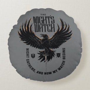 The Night's Watch Motto Rond Kussen